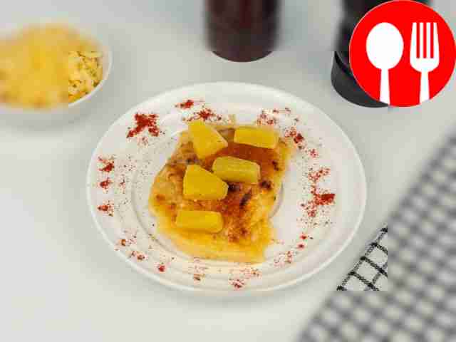 Куриное филе с ананасом