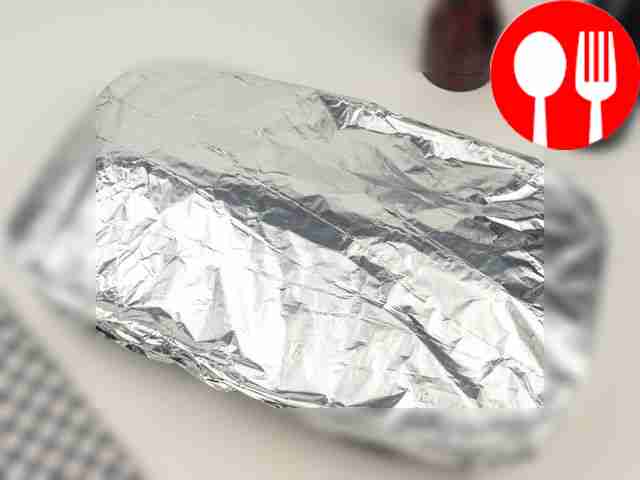 Cover the baking dish with foil and place in...