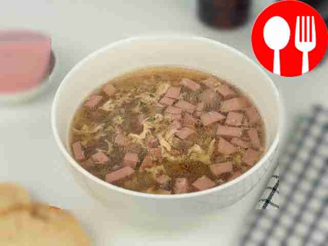 Serve buckwheat soup with fresh herbs or croutons.