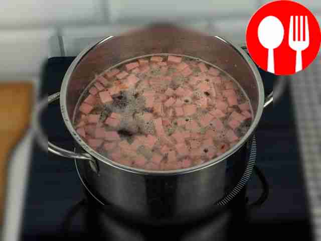 Place all ingredients in a saucepan, add water...