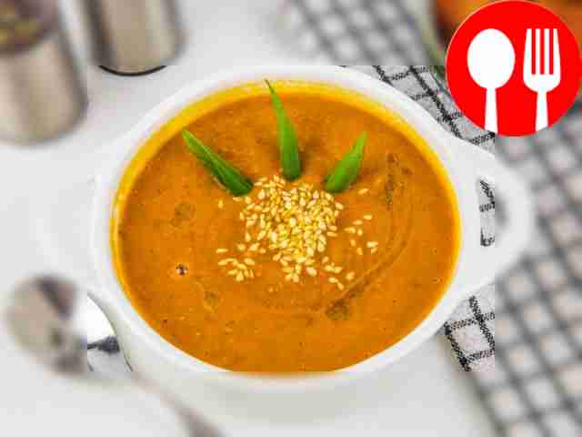 Red lentil soup