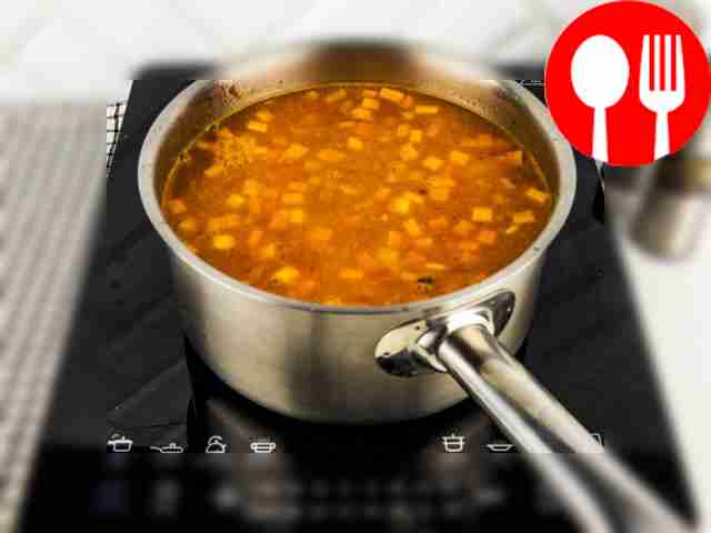 Place chicken and rice in a saucepan. Pour...