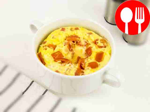 Омлет в микроволновке