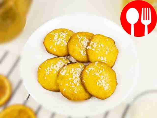 Печенье с кокосовой стружкой