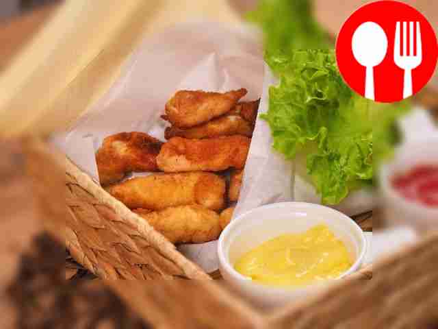 Куриные наггетсы в сухарях