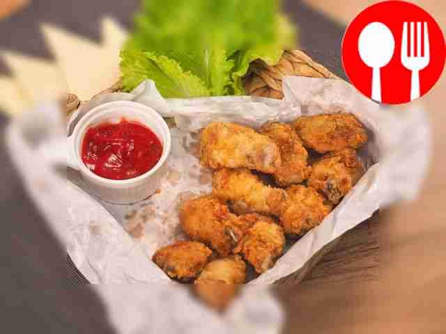 Куриные крылышки в сухарях