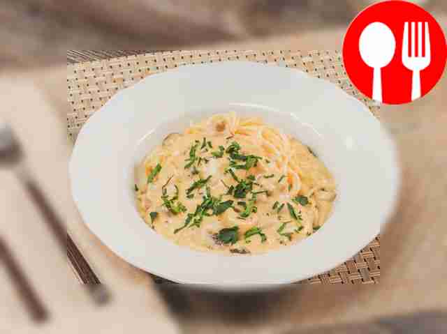 Грибной соус с сыром