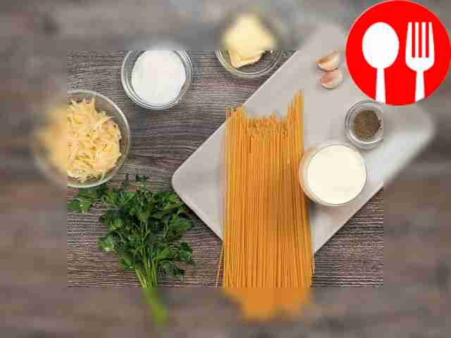 Wash and chop the parsley. Peel the garlic and...