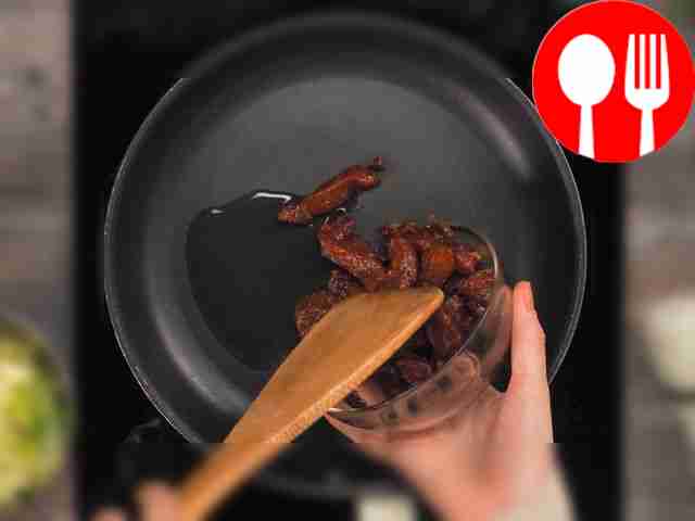 Cook the beef. Cut the meat into thin slices,...