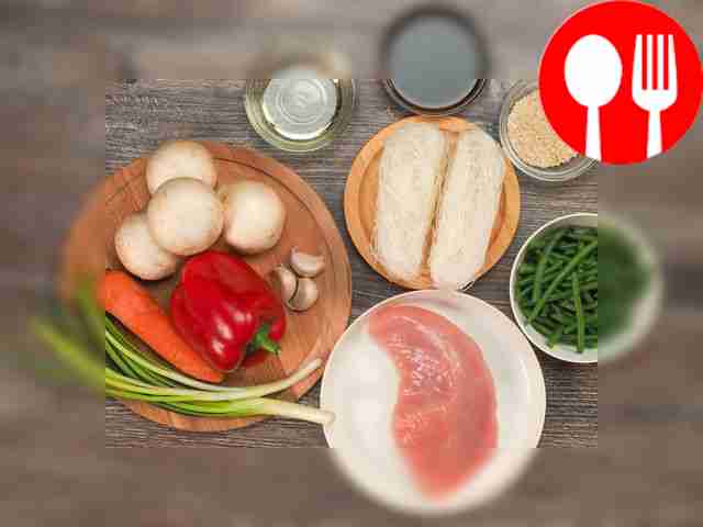 Arrange all the products conveniently. Prepare...