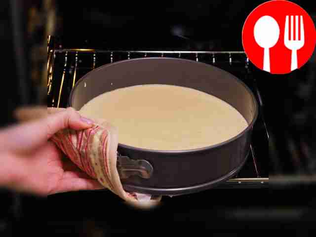 Bake a sponge cake for the cake. Place the...