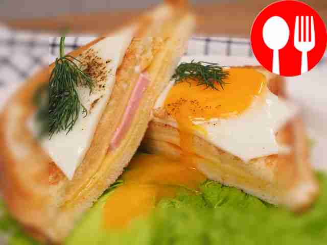 Сэндвич с яйцом