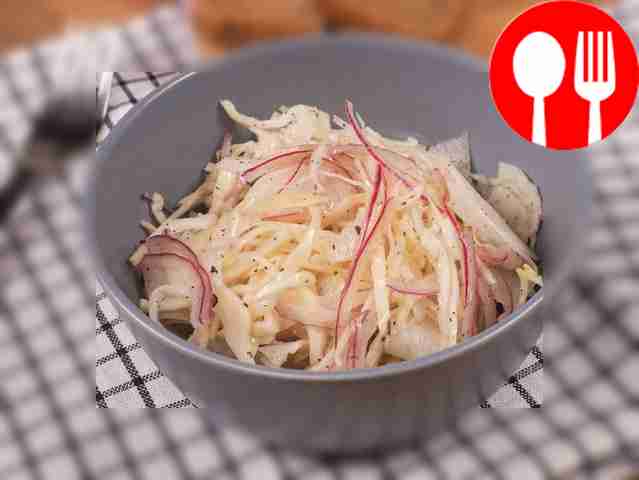 Редька с капустой