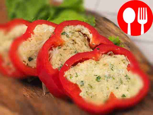 Перец, фаршированный сыром