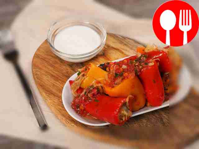 Stuffed peppers for the winter