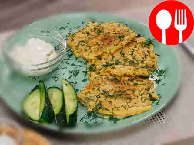 Classic potato pancakes