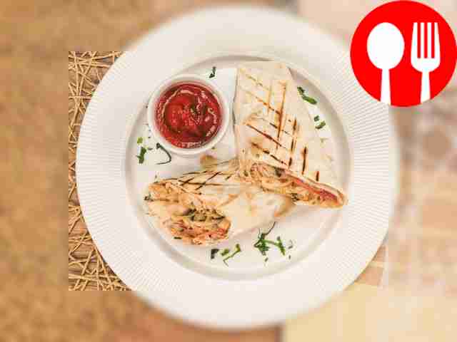 Shawarma with chicken