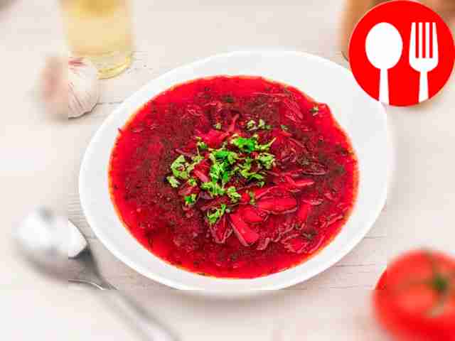 Вегетарианский борщ