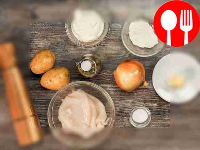 Conveniently arrange all the ingredients. Thaw...