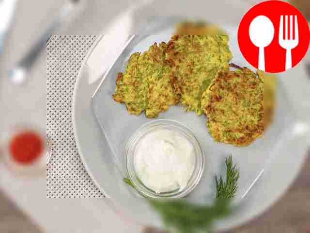 Драники из кабачков