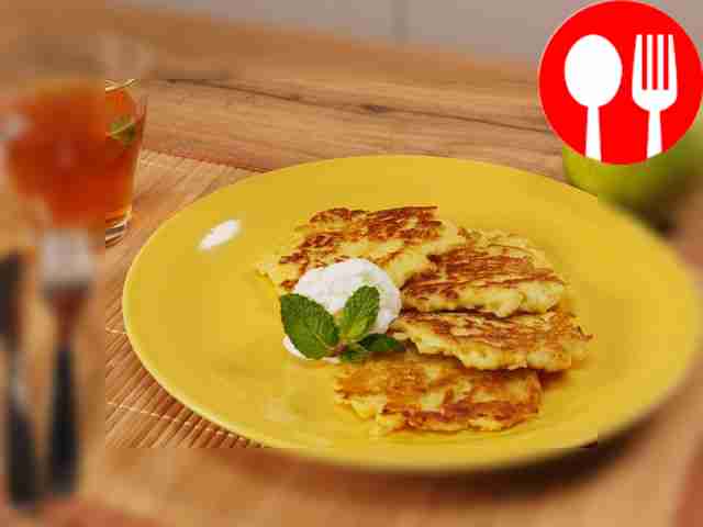 Яблочные драники