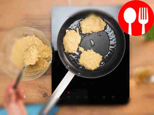 Melt a frying pan, pour vegetable oil into it,...