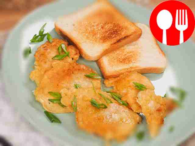 Минтай в кляре из яйца