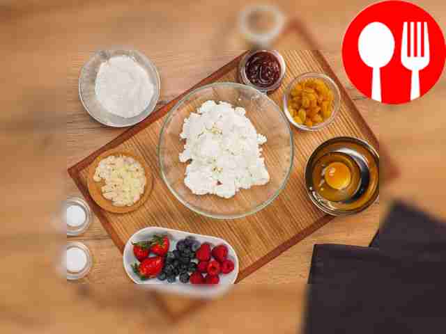 Prepare your ingredients. Pre-soak the raisins...