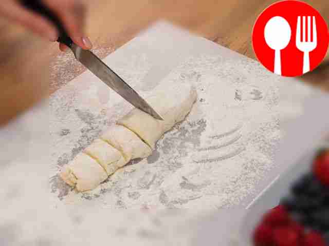 Sprinkle a table or board with flour and...