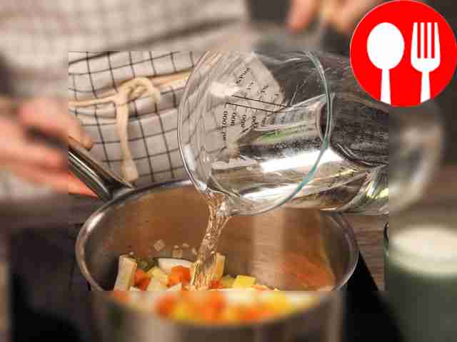 Prepare the soup base. Fill the contents of...