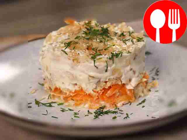 “Bishop” salad with radish