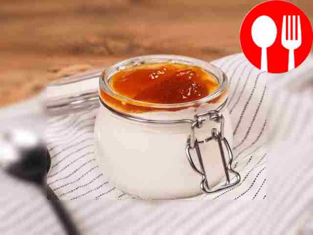 Homemade sour cream yogurt