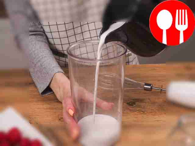 Prepare small glass jars for yogurt and...
