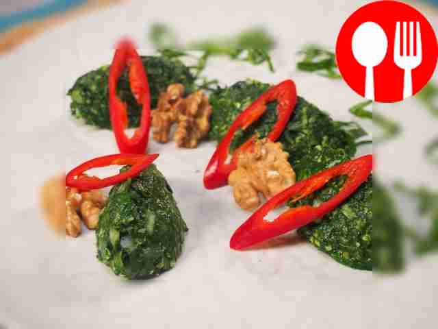 Spinach pkhali
