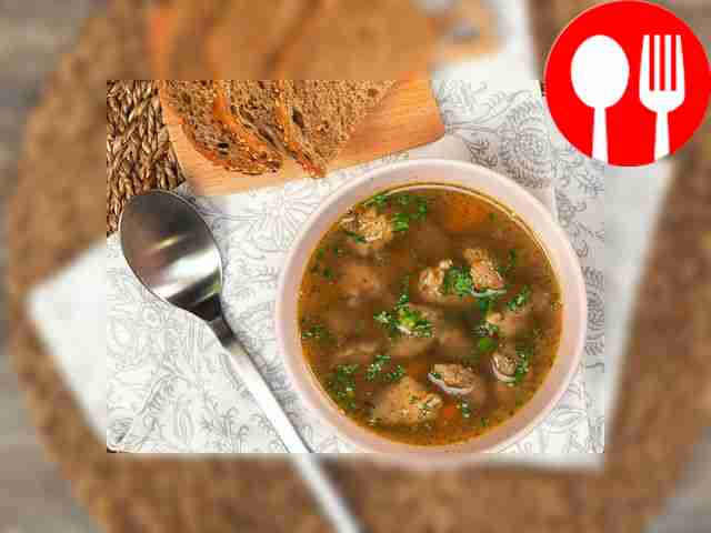 Veal soup