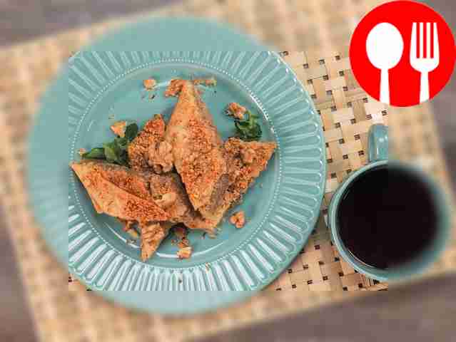 Serve the soup chilled for tea.