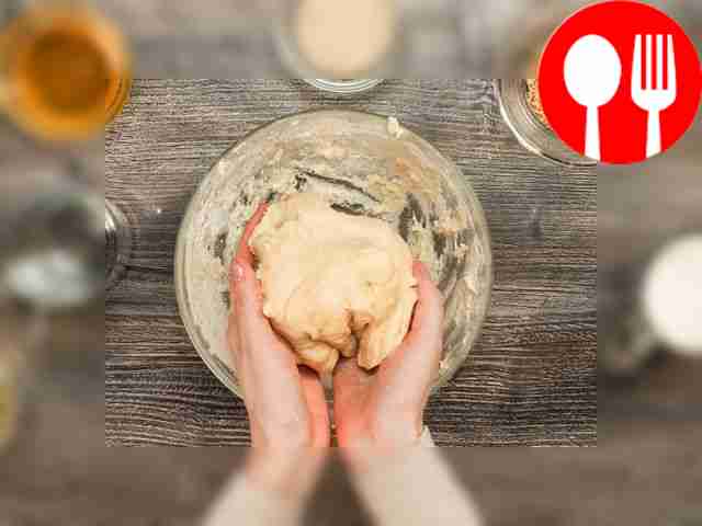 Prepare the dough. In a separate bowl, combine...