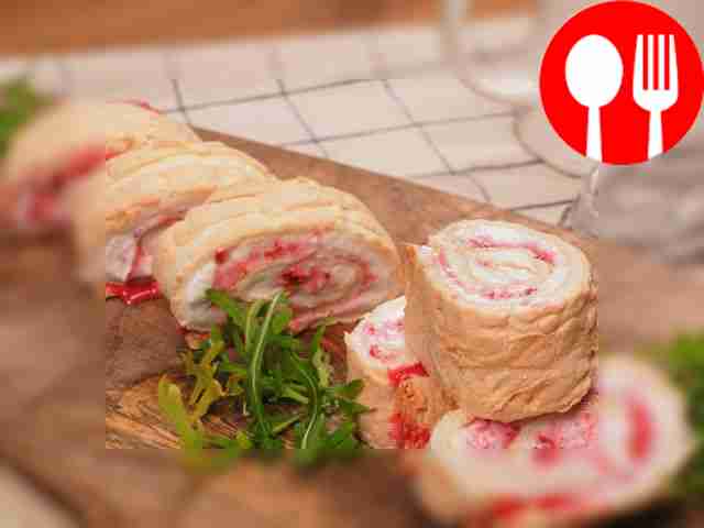 Меренговый рулет