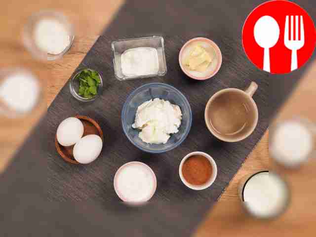 Remove butter and eggs from the refrigerator...