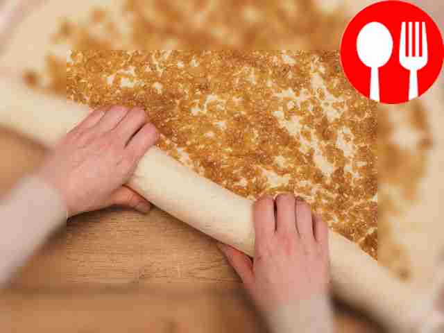 Prepare the roll. Place the dough on a floured...