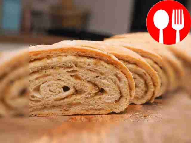 The finished roll turns out neat and...