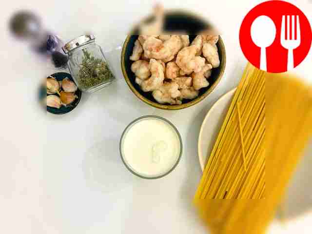 If the shrimp are frozen, defrost them at room...