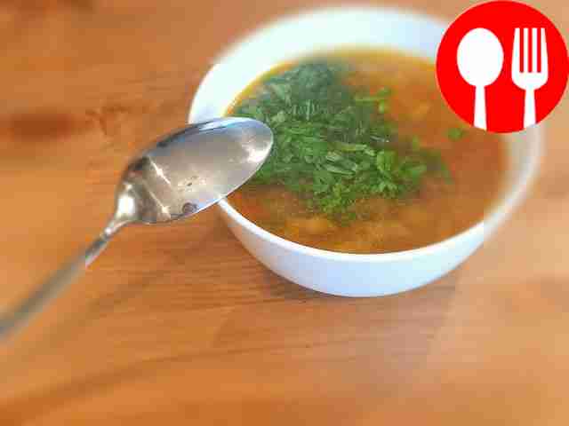 Homemade cabbage soup