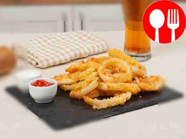 Луковые кольца во фритюре