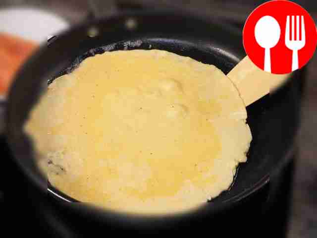 Knead the biscuit. Mix eggs and cream in a...