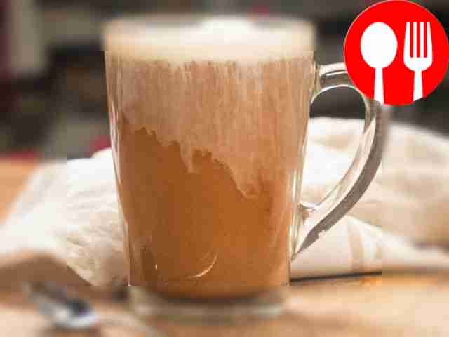 Coffee with ice cream