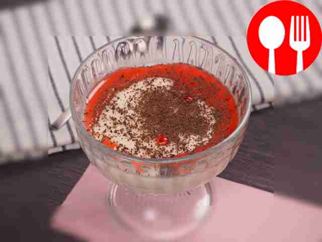 French almond milk jelly