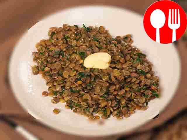 Green lentils