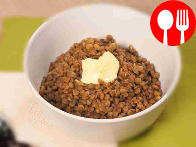 Каша из чечевицы Lentil porridge