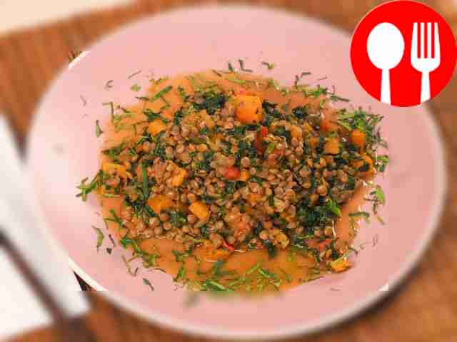 Постная чечевица